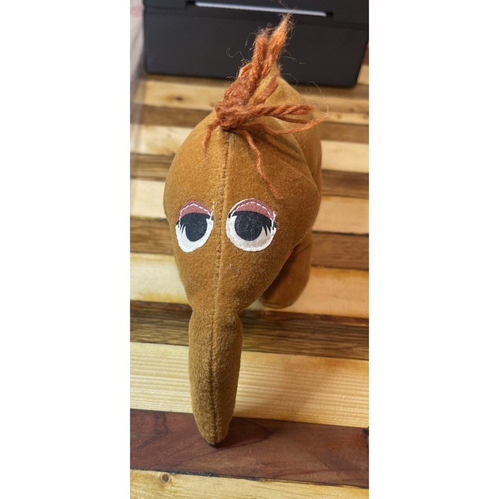 Sesame Street Snuffleupagus Snuffy Muppets 12" Plush Stuffed Animal Tyco 1997
